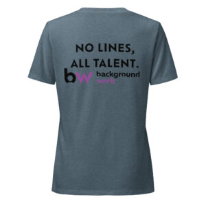 ALL TALENT Women’s relaxed v-neck t-shirt